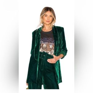 House of Harlow velvet blazer. Small. Never worn.